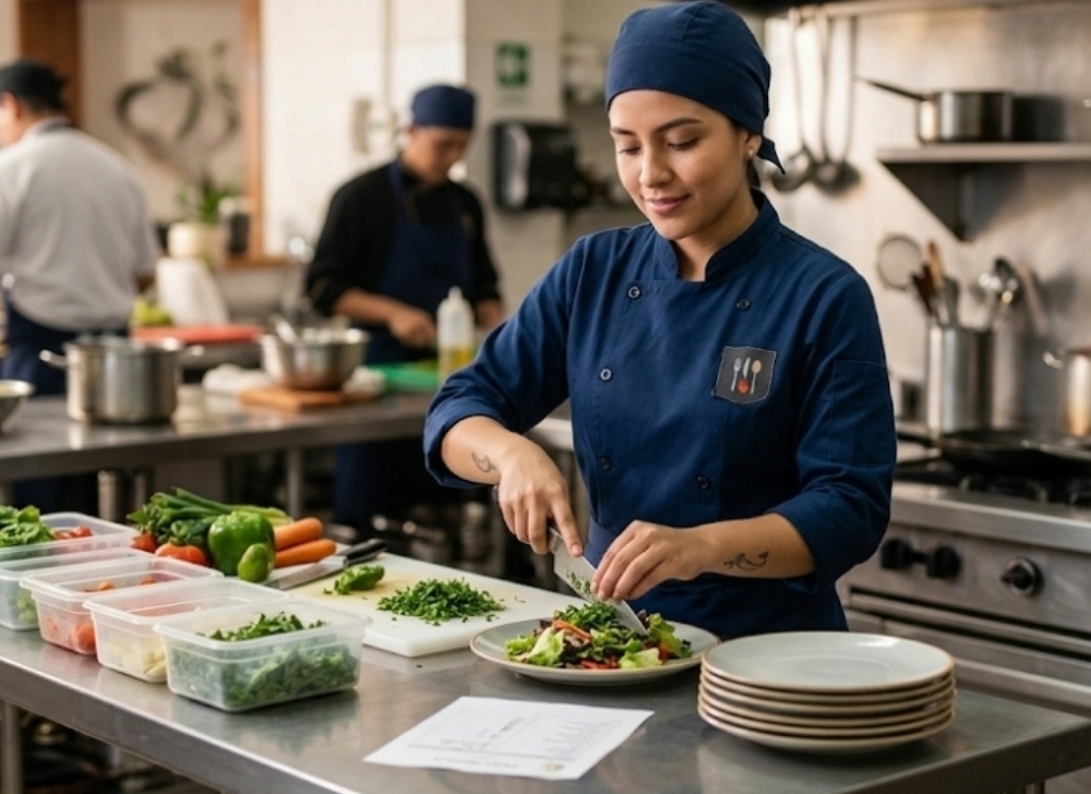 Auxiliar de Cocina y Preparación Gastronómica