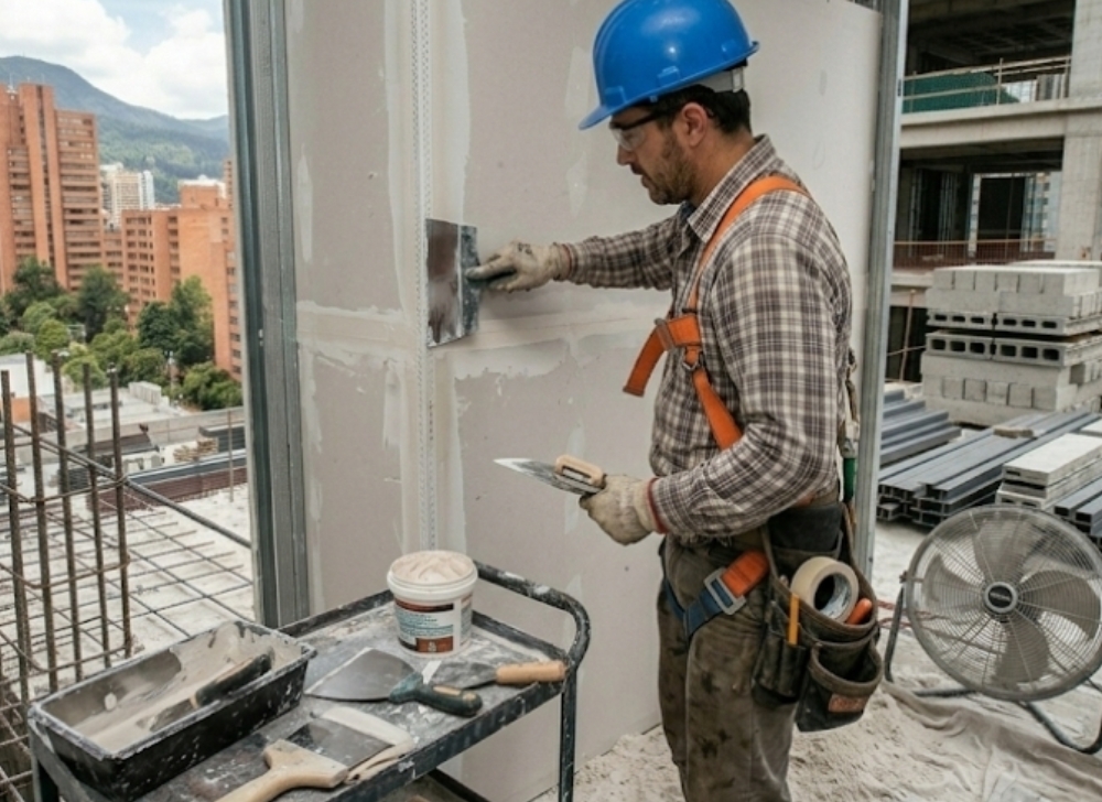 Ayudante de Construcción y Acabados de Superficies