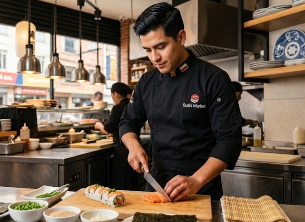 Cocinero de Restaurante Sushi Market