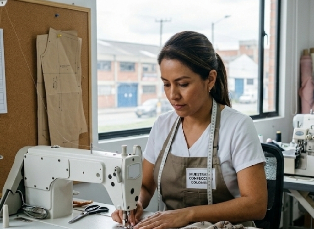 Modista u Operario de Confección para Desarrollo de Muestras y Prototipos
